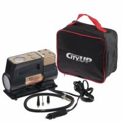 Компрессор автомобильный City-UP Speedy АС-591, 12 В, 180 Вт, 10 атм, 35 л/мин
